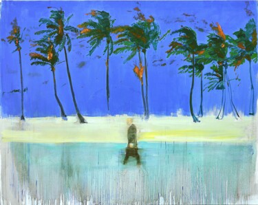 Peinture intitulée "Tropic Heat" par Milan Markovich, Œuvre d'art originale, Huile