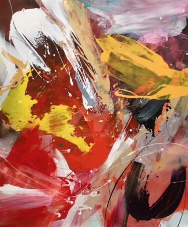 Freespace Painting titled "Freespace" by Milanda De Mont, Original Art, Acrylic