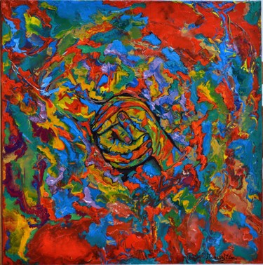 Malerei mit dem Titel "I colori della Pace" von Marisa Milan, Original-Kunstwerk, Acryl