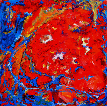 Pittura intitolato "Elemento fuoco 2" da Marisa Milan, Opera d'arte originale, Acrilico