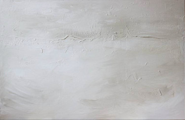 Pintura intitulada "Viento blanco" por Mila Oz, Obras de arte originais, Óleo
