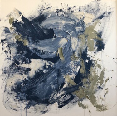 Картина под названием "California wind" - Mila Oz, Подлинное произведение искусства, Акрил Установлен на Деревянная рама для…