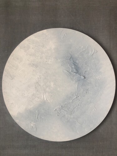 Картина под названием "Loner nebula" - Mila Oz, Подлинное произведение искусства, Акрил Установлен на Деревянная рама для но…