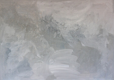 Картина под названием "Intangible" - Mila Oz, Подлинное произведение искусства, Акрил Установлен на Деревянная рама для носи…