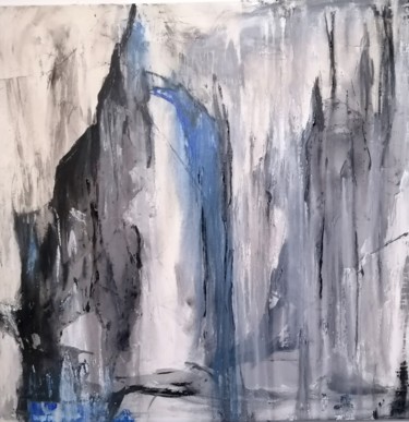 9999 Painting titled "9999" by Milena Panayotova, Original Art, Acrylic Mounted on Stretcher frame