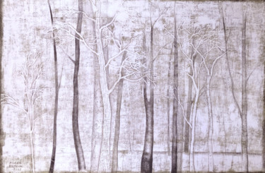 Dibujo titulada "img-0952.jpg Niebla…" por Milena Mateva, Obra de arte original