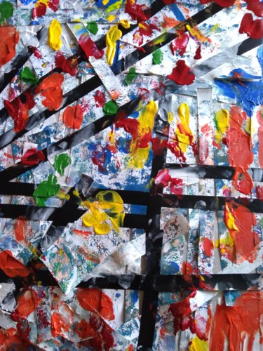 Peinture intitulée "prigione-colorata.j…" par Milena Aere, Œuvre d'art originale, Acrylique