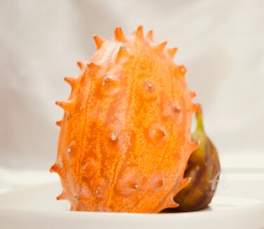 Photography titled "Kiwano and fig" by Miler Art, Original Artwork, Digital Photography