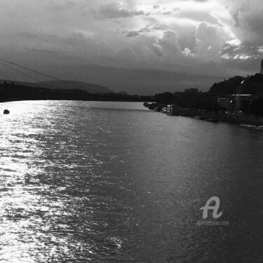 Photographie intitulée "Danube" par Miler Art, Œuvre d'art originale, Photographie numérique