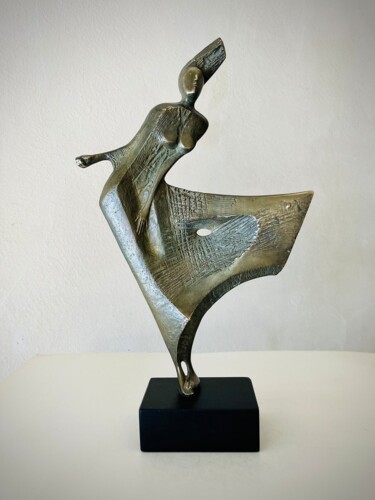 Scultura intitolato "Dance" da Milko Dobrev, Opera d'arte originale, Bronzo