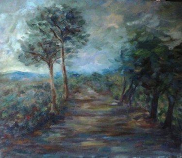 Pintura intitulada "monte fedele" por Milla, Obras de arte originais, Óleo