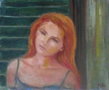 Painting titled "il dubbio" by Milla, Original Artwork, Oil