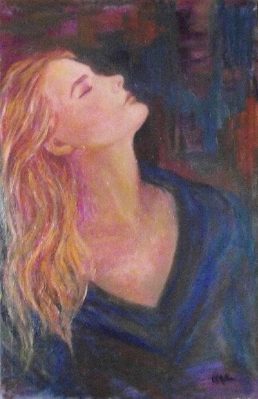 Pittura intitolato "sognando.jpg" da Milla, Opera d'arte originale, Olio