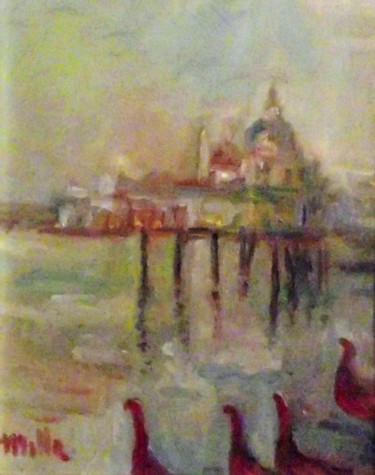 Pintura titulada "venezia.jpg" por Milla, Obra de arte original, Oleo