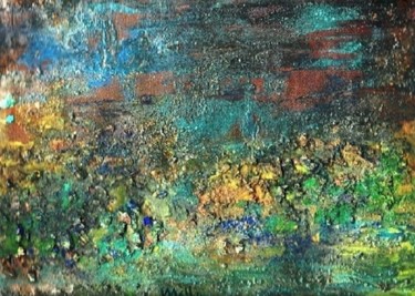 Pittura intitolato "seabed.jpg" da Milla, Opera d'arte originale, Olio