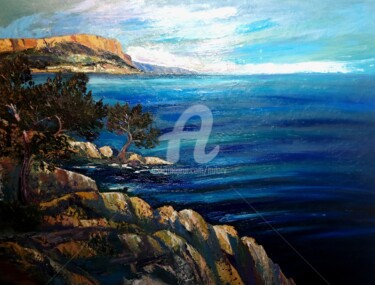 Pintura titulada "Le Cap canaille" por Milorv, Obra de arte original