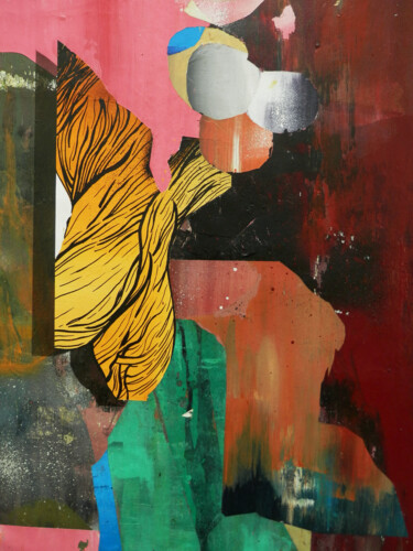 绘画 标题为“A piece of woman” 由Miloš Hronec, 原创艺术品, 丙烯