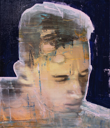 Malerei mit dem Titel "Emotion" von Miloš Hronec, Original-Kunstwerk, Öl