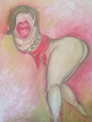 Painting titled "rotes-tuch.jpg" by Milosa Fictions, Original Artwork