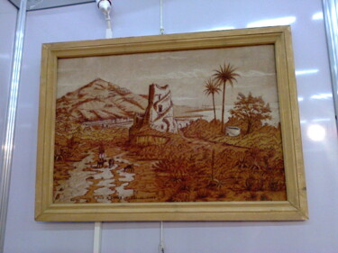Painting titled "bab-elwad1830.jpeg" by Miloud Tounsi, Original Artwork
