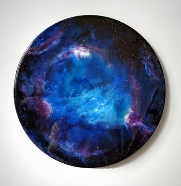 Peinture intitulée "Galaxy" par Iren Miller, Œuvre d'art originale