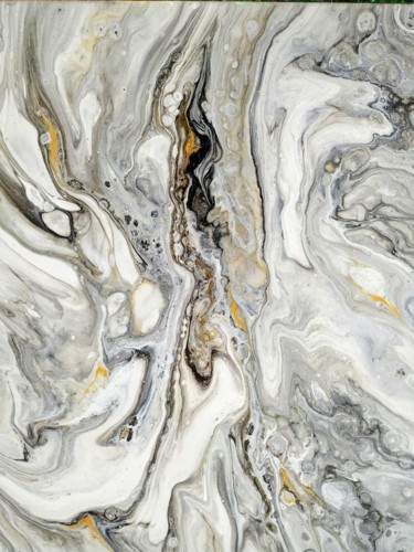 Картина под названием "Marble" - Iren Miller, Подлинное произведение искусства, Акрил