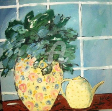 Malarstwo zatytułowany „bule amarelo” autorstwa Milu Petersen, Oryginalna praca
