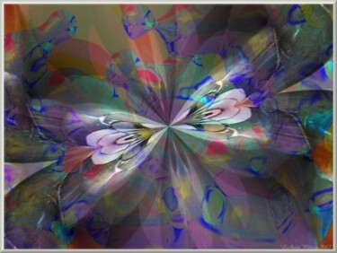 Arts numériques intitulée "Papillon" par Mimia Lichani, Œuvre d'art originale