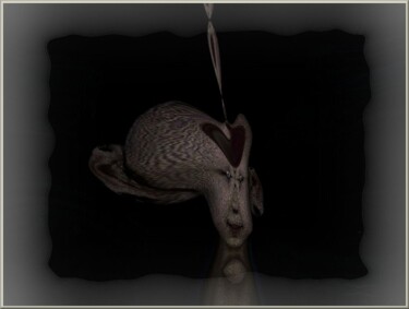 Arts numériques intitulée "Le petit frére de ET" par Mimia Lichani, Œuvre d'art originale