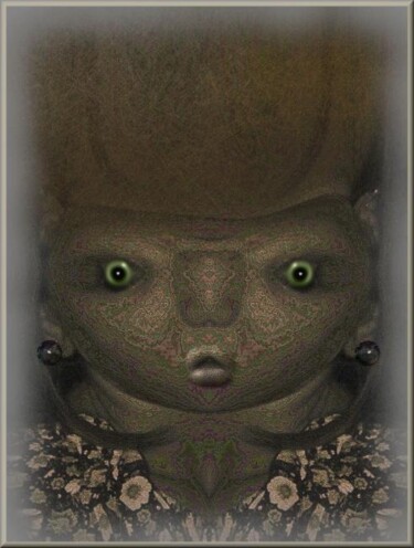 Arts numériques intitulée "La fiancée de ET" par Mimia Lichani, Œuvre d'art originale