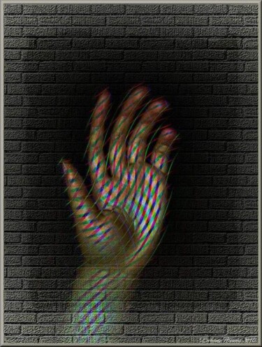 Arts numériques intitulée "La main de l'innoce…" par Mimia Lichani, Œuvre d'art originale