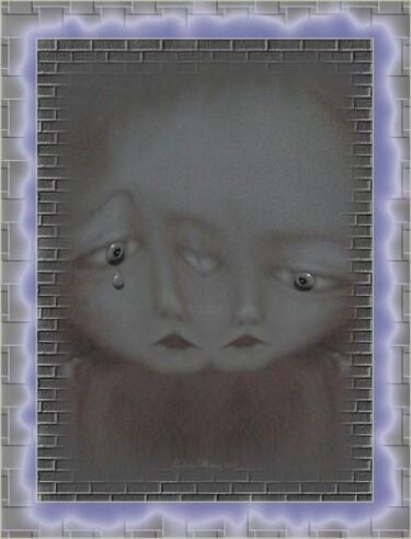 Arts numériques intitulée "Ne pleure pas tréso…" par Mimia Lichani, Œuvre d'art originale
