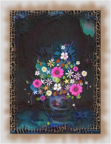 Arts numériques intitulée "Le bouquet" par Mimia Lichani, Œuvre d'art originale
