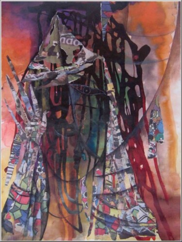 Peinture intitulée "Le troubadour" par Mimia Lichani, Œuvre d'art originale