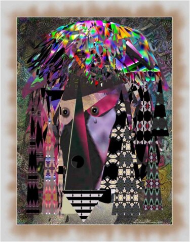 Arts numériques intitulée "Arlequin." par Mimia Lichani, Œuvre d'art originale