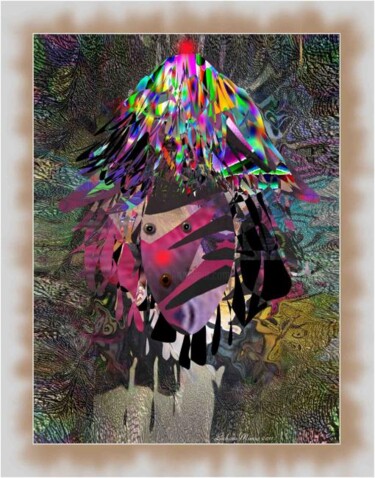 Arte digital titulada "Capucine." por Mimia Lichani, Obra de arte original