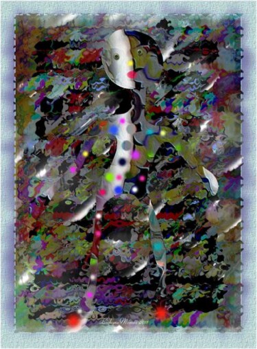 Digital Arts titled "Arlequin." by Mimia Lichani, Original Artwork