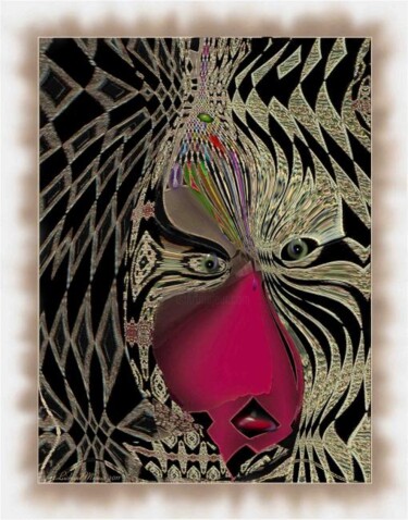 Arts numériques intitulée "Capucine." par Mimia Lichani, Œuvre d'art originale