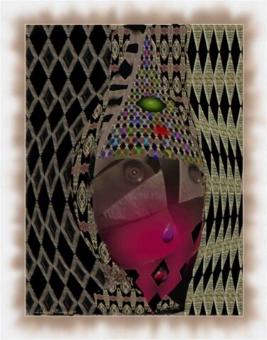 Digitale Kunst getiteld "Capucine." door Mimia Lichani, Origineel Kunstwerk