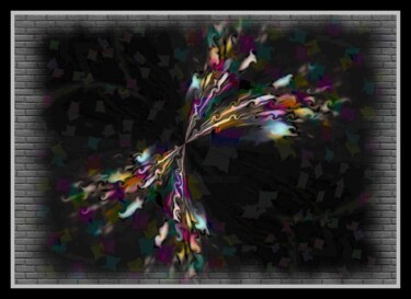 Arts numériques intitulée "Papillon." par Mimia Lichani, Œuvre d'art originale