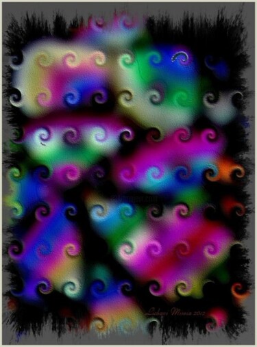 Digital Arts titled "Tapis." by Mimia Lichani, Original Artwork