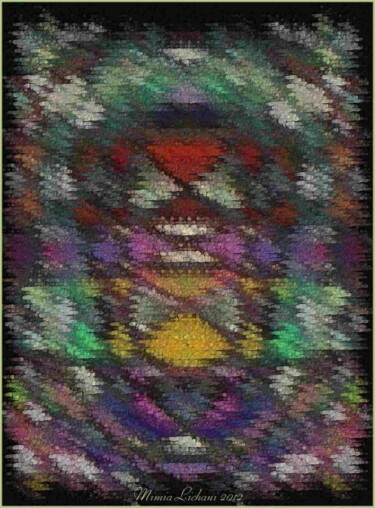 Digital Arts titled "Tapis." by Mimia Lichani, Original Artwork