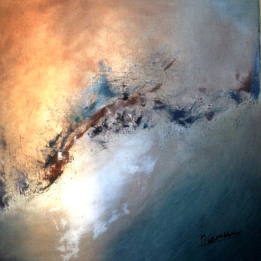 Painting titled "Orage.jpg" by Mina Casassus, Original Artwork, Acrylic