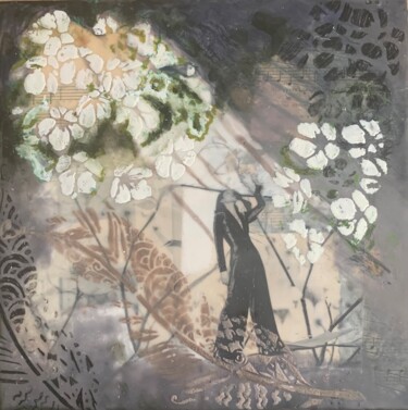 Painting titled "In This Light" by Mindy Tillery, Original Artwork, Encaustic