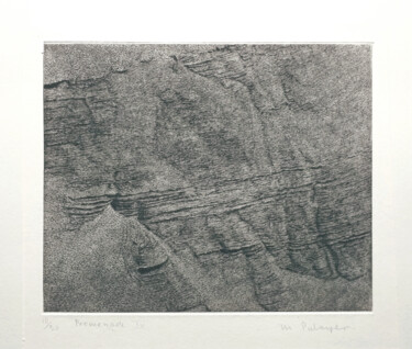 Incisioni, stampe intitolato "Promenade 4" da Mine Palayer, Opera d'arte originale, incisione