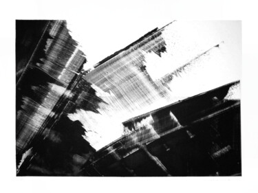 Printmaking titled "Fragmentation 3" by Mine Palayer, Original Artwork, Monotype