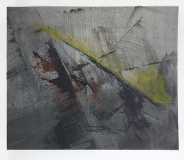 Printmaking titled "Fragmentation 11" by Mine Palayer, Original Artwork, Monotype