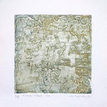 Incisioni, stampe intitolato "Trace 24 b" da Mine Palayer, Opera d'arte originale, incisione