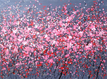 Peinture intitulée "Spring day 1" par Minh Phuong Hoang Thi, Œuvre d'art originale, Acrylique