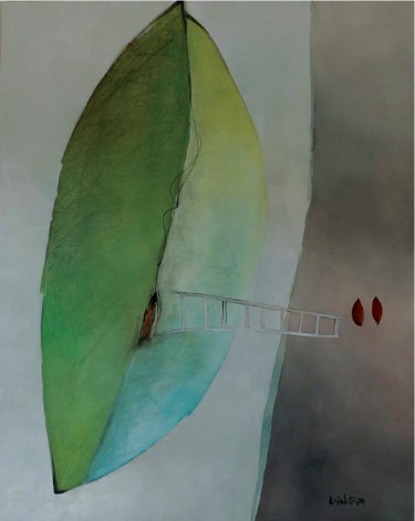 Peinture intitulée "Envolée" par Minhtran, Œuvre d'art originale, Huile